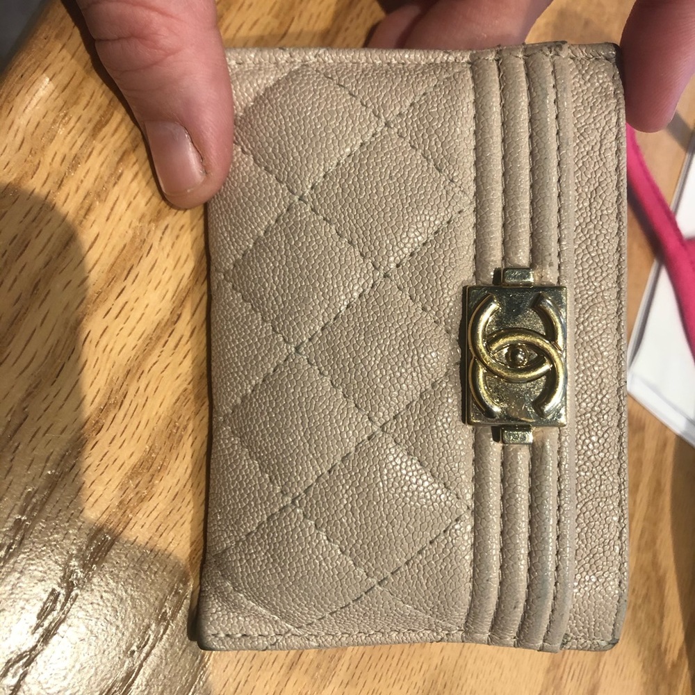 Chanel Boy Card Holder